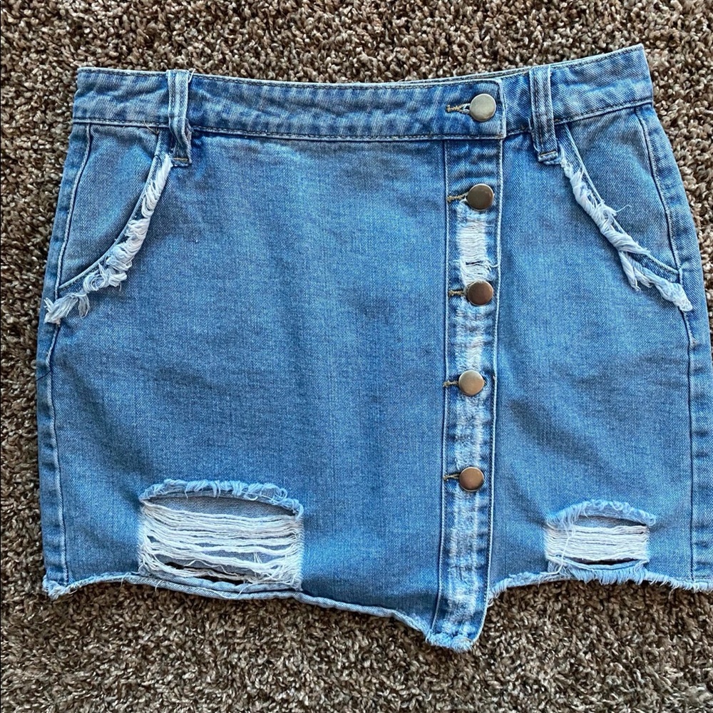 Forever 21 Denim Skirt